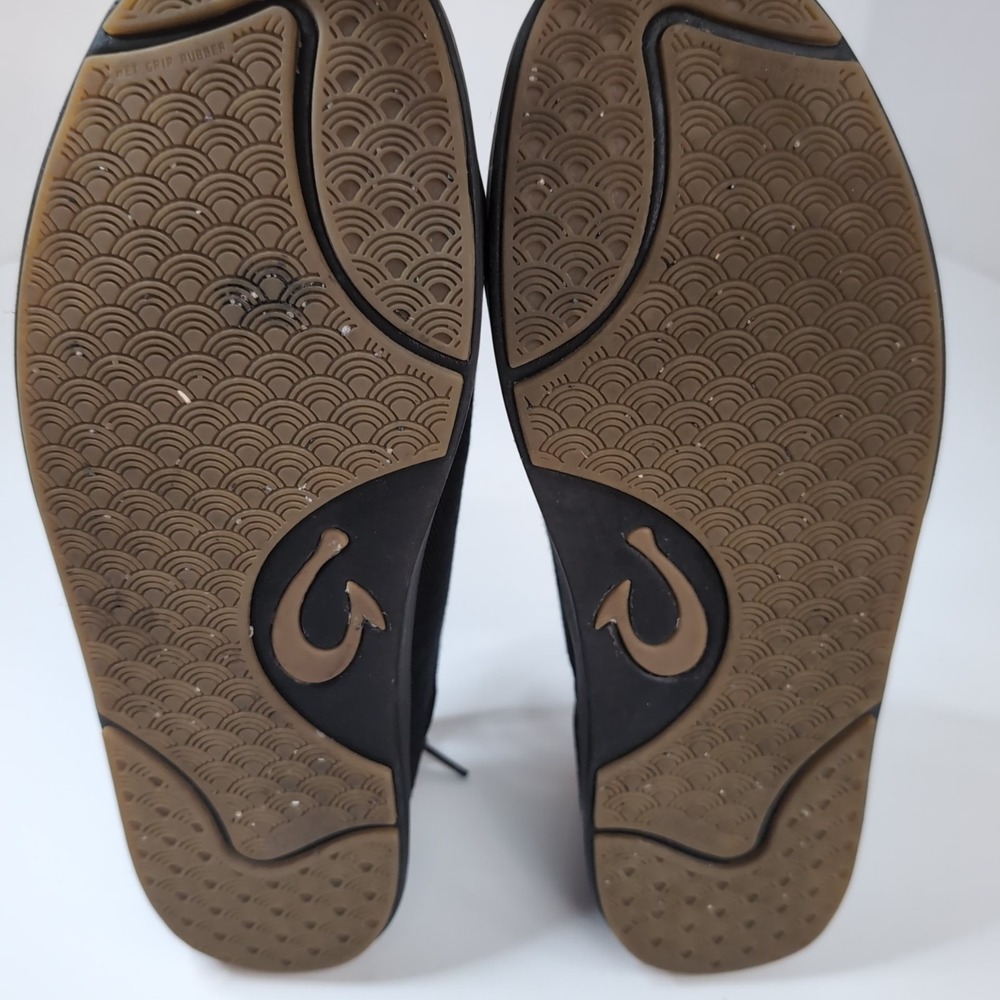 OLUKAI Lae'ahi Li 'ILI‎ Men's Sneaker Sz 12 Faux Suede Lace up - Picture 9 of 9